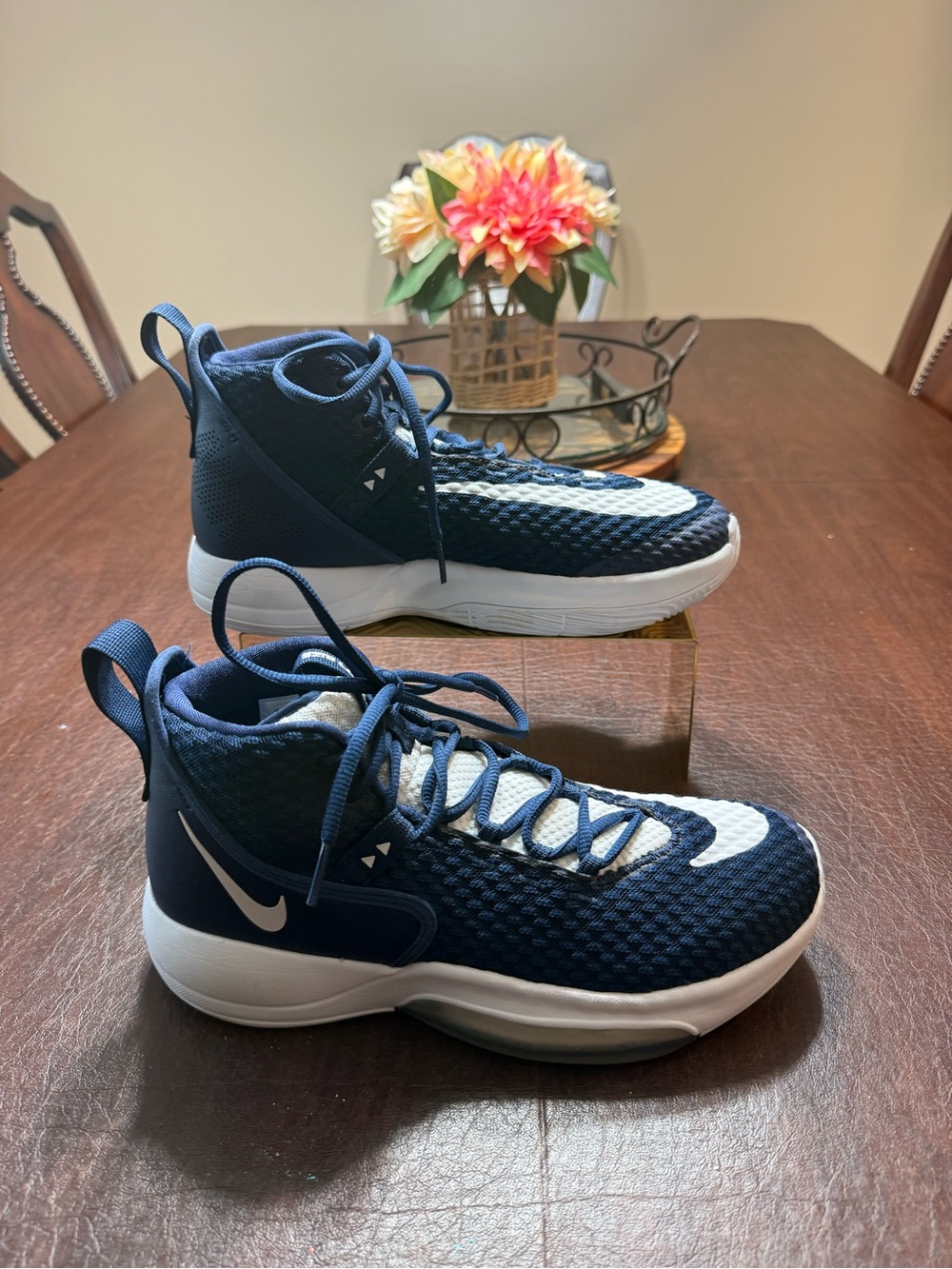 Men’s Nike Zoom Rize TB Midnight Navy White Baseball Shoes